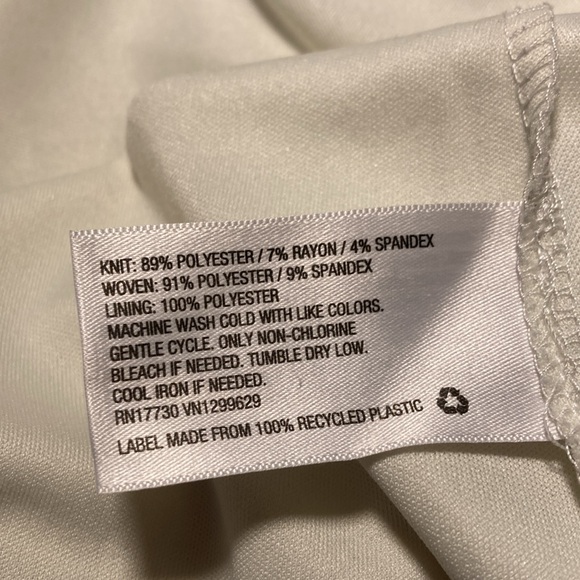 Xhilaration (Target) Navy Blue And White Sleeveless Dress - Picture 11 of 12